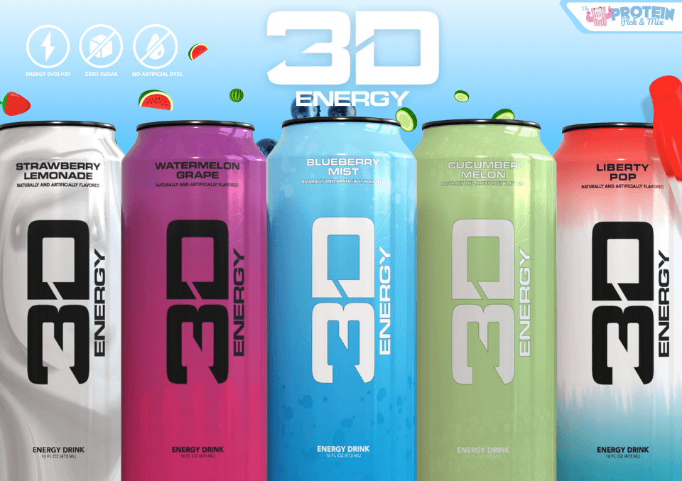 3D Energy Drinks
