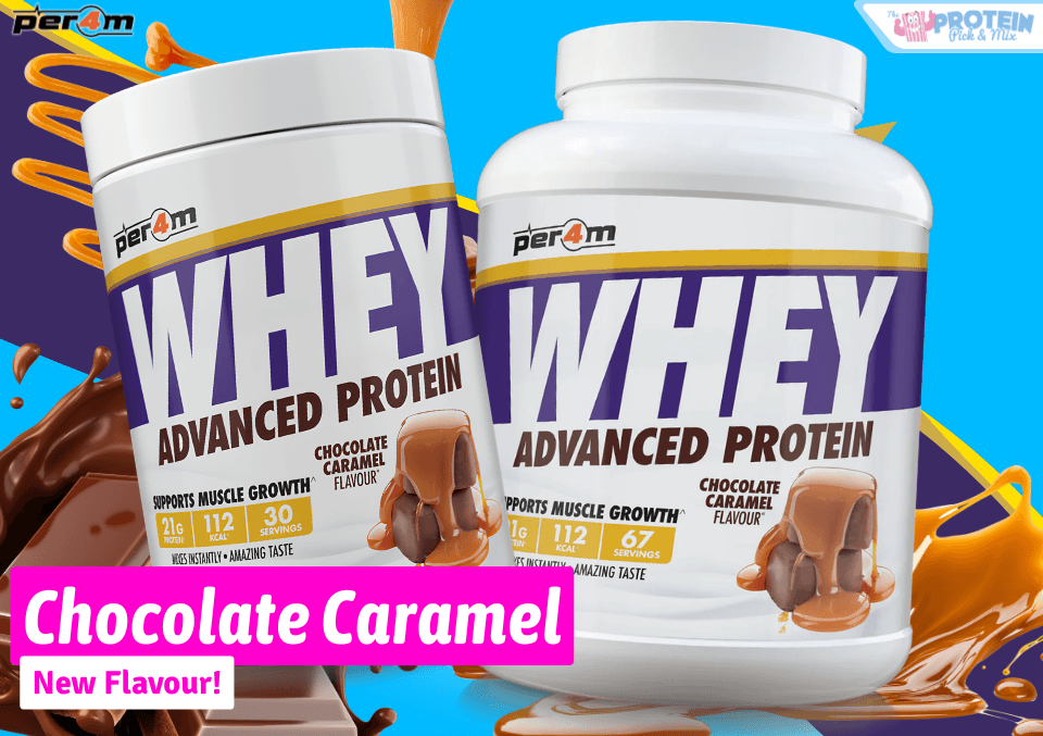 Per4m Whey Protein Powder - Chocolate Caramel