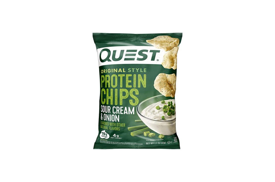 Quest Nutrition Protein Chips Sour Cream & Onion Flavour High