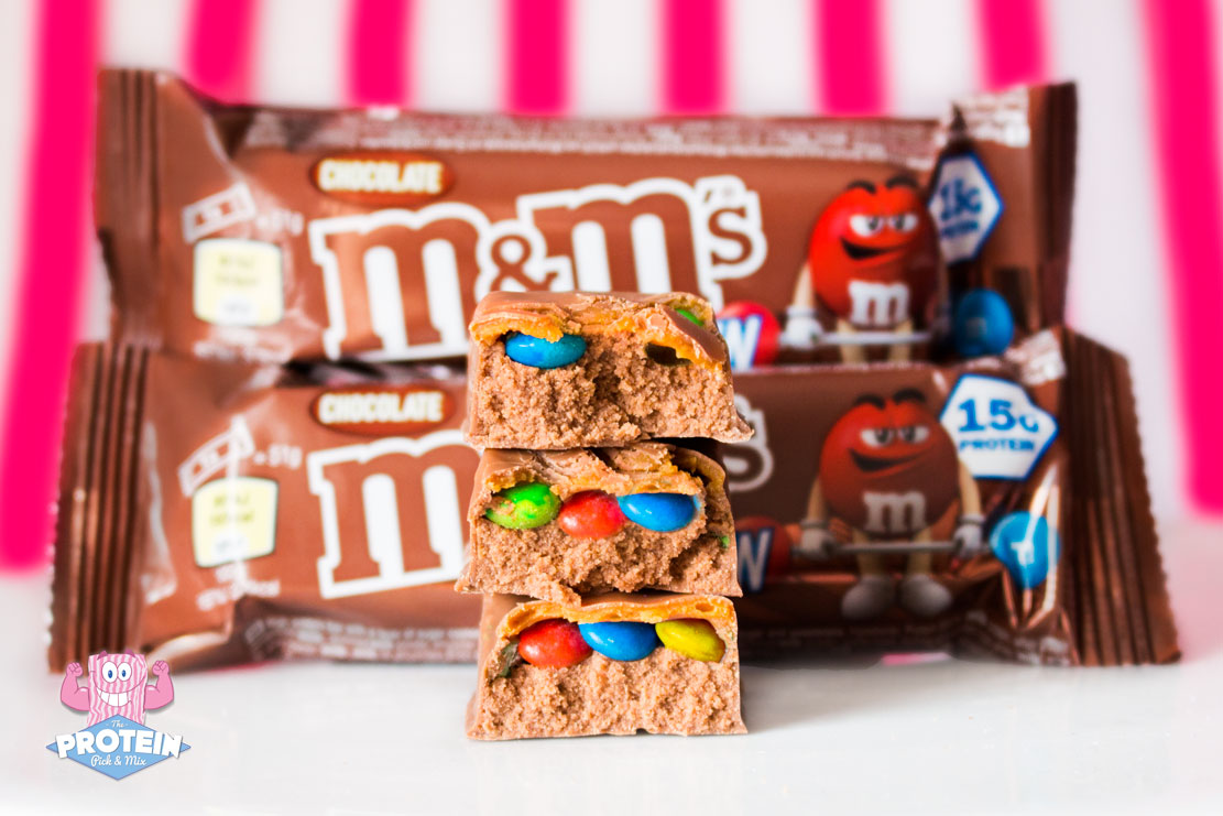 Mars M&M's Hi Protein Bar Crispy 12uds