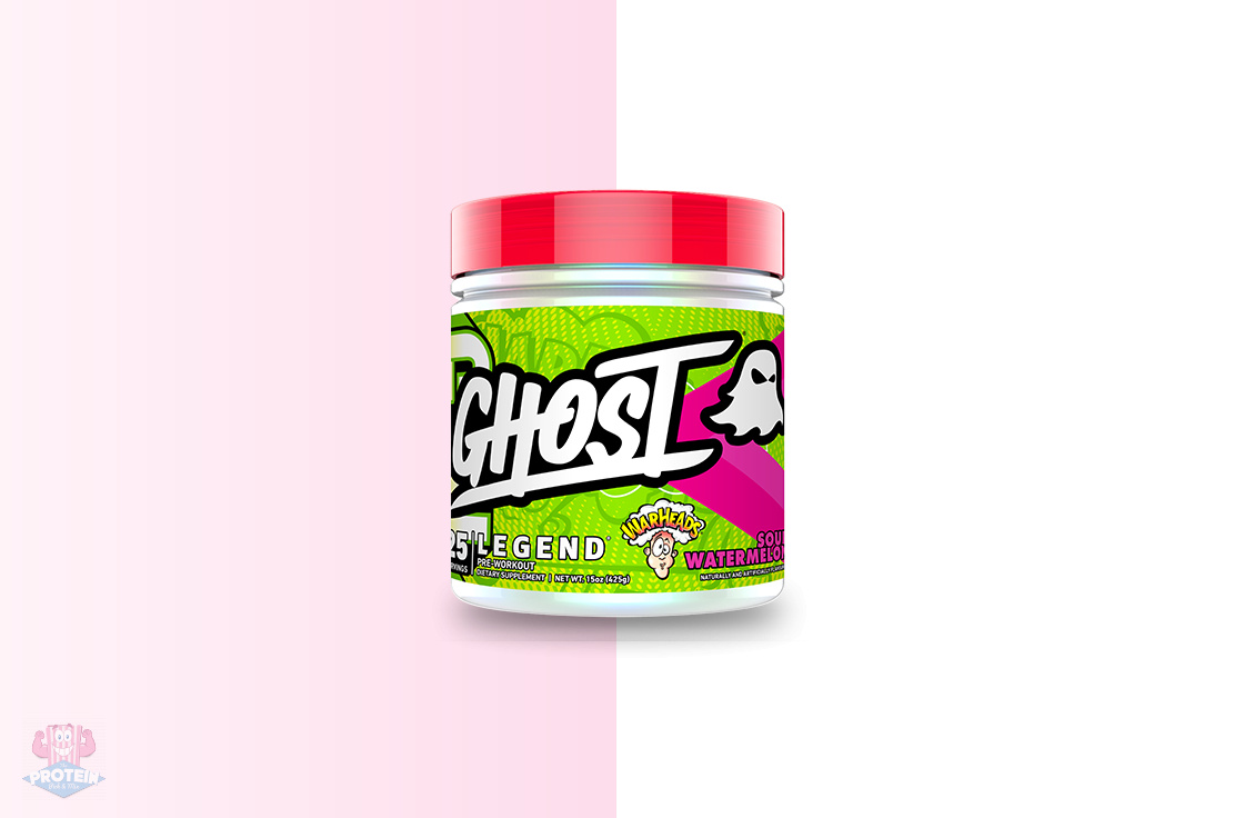 Ghost Lifestyle Legend Pre Workout V2 Sour Watermelon Flavour 25 Servings 400g The Protein Pick And Mix Uk