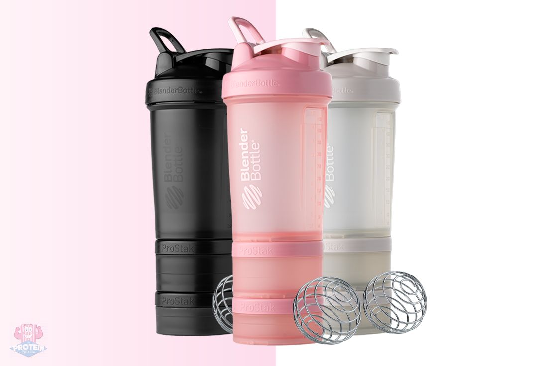 Blender Bottle - ProSTAK, Rose Pink