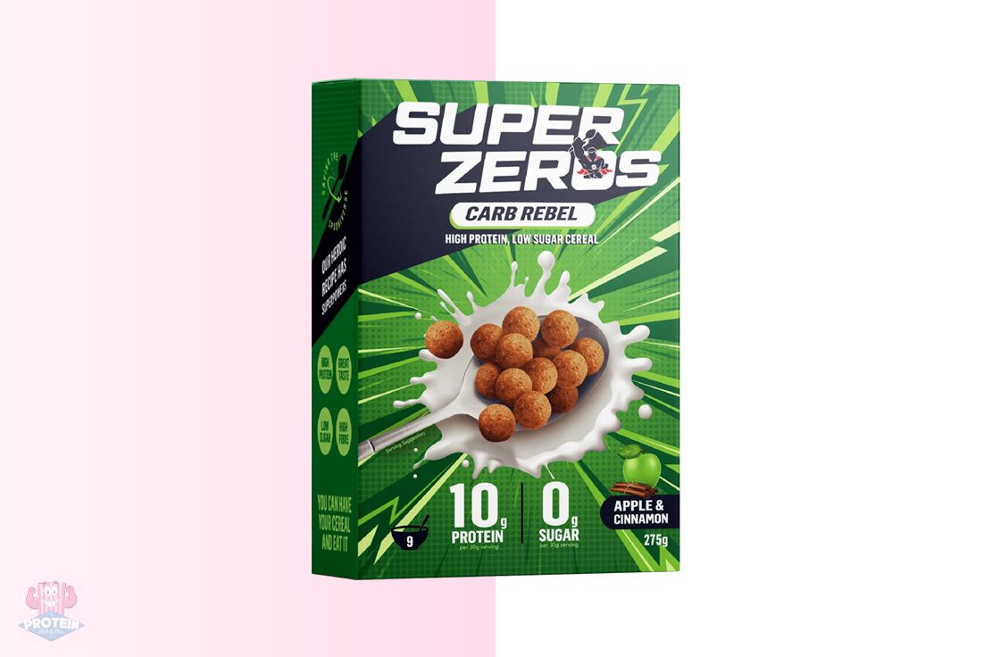 Super Zeros Low Sugar Protein Cereal - Apple & Cinnamon