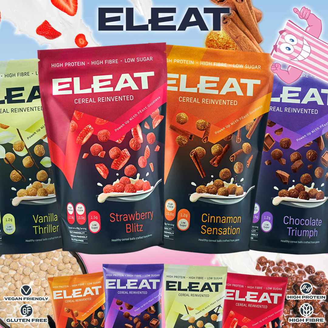 Eat ELEAT, train, repeat! Delicious & Nutritious Eleat Cereal has