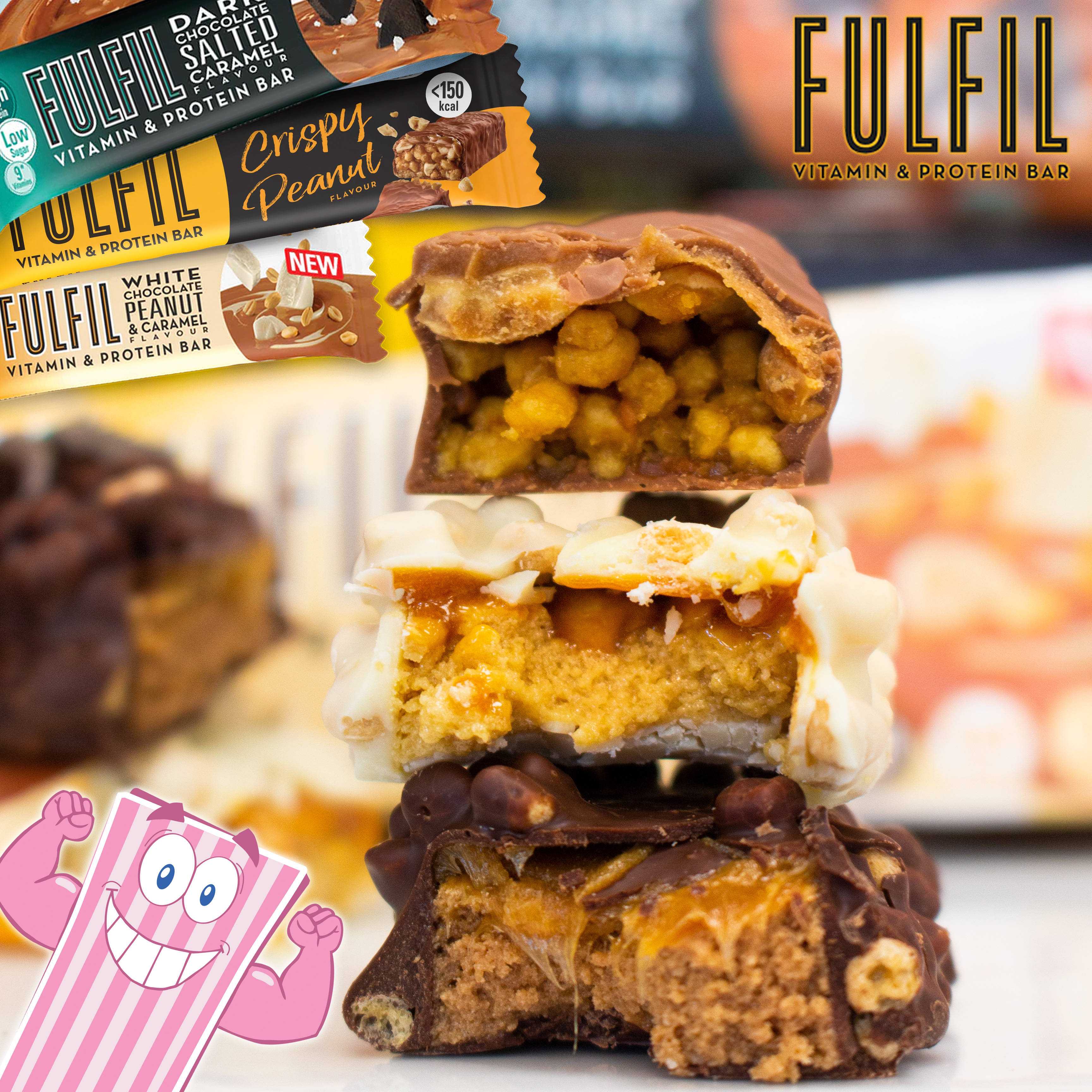 Feel Fully Fulfilled with 3 NEW Fulfil flavours! Dark or white