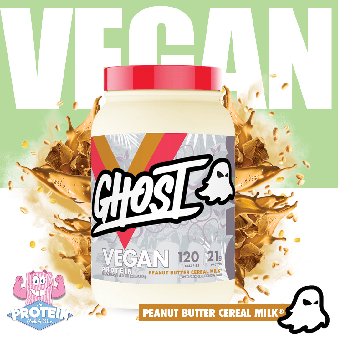 No Veggie Spiking here! Meet GHOST's delicious PB Cereal Milk Vegan