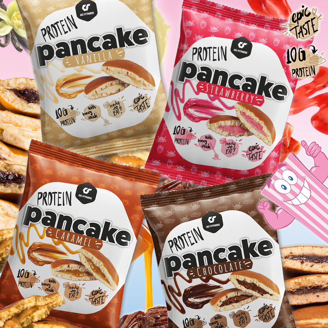 Get stacked with GoFitness Protein Pancakes! The Protein Pick and Mix