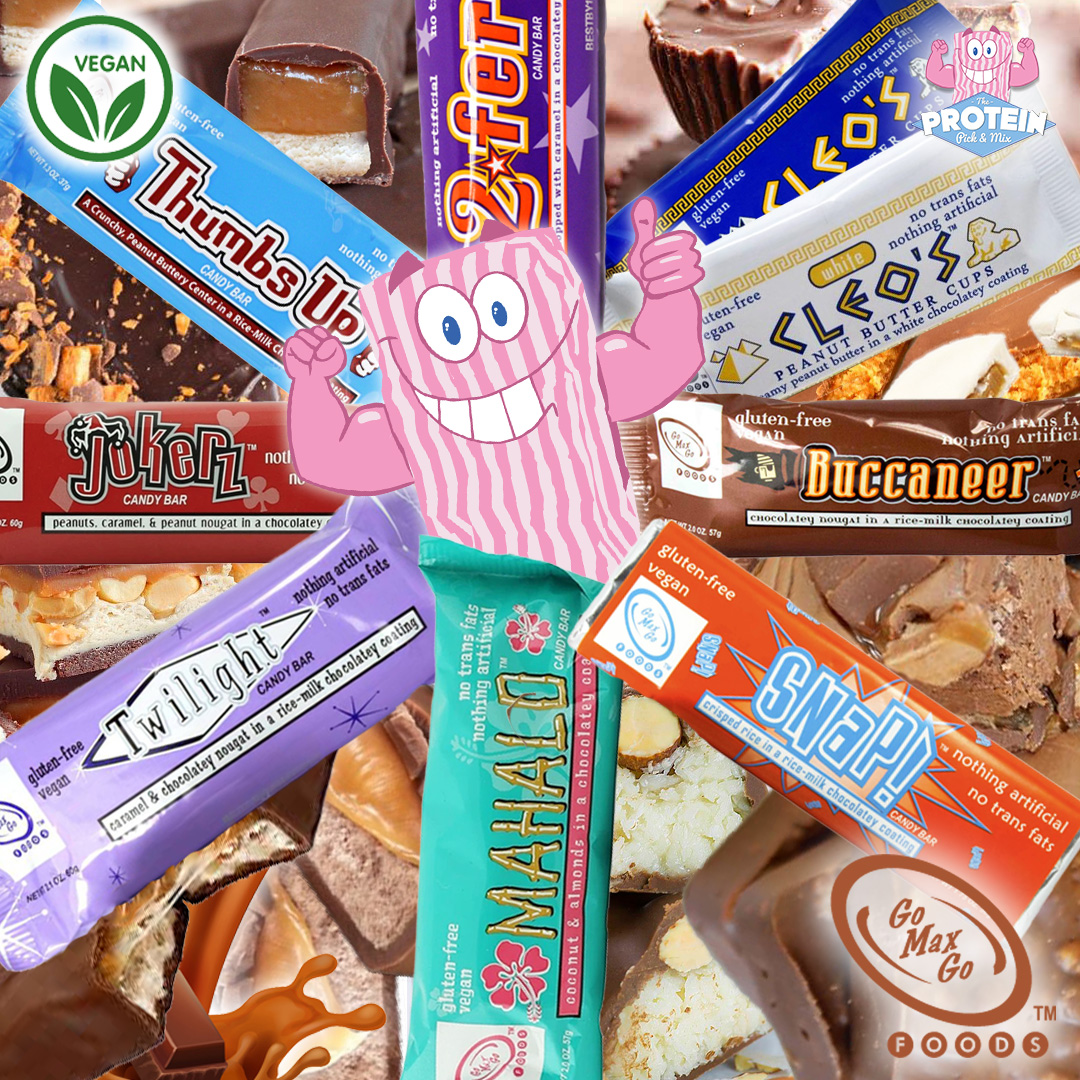 Vegan to the MAX! Classic chocolate candy bars get a vegan