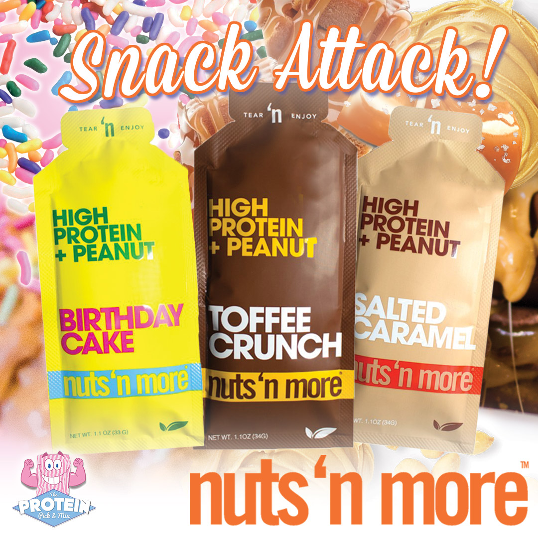 Nuts 'n More Peanut Butter.. now in Snack Packs! The Protein Pick and Mix