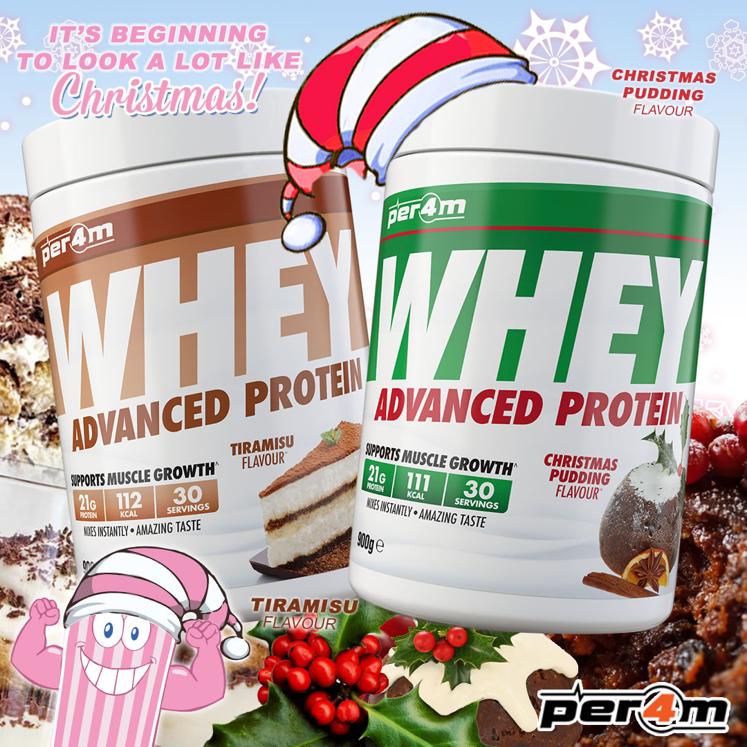 The perfect pair of Per4m (protein) puds for Christmas! The Protein