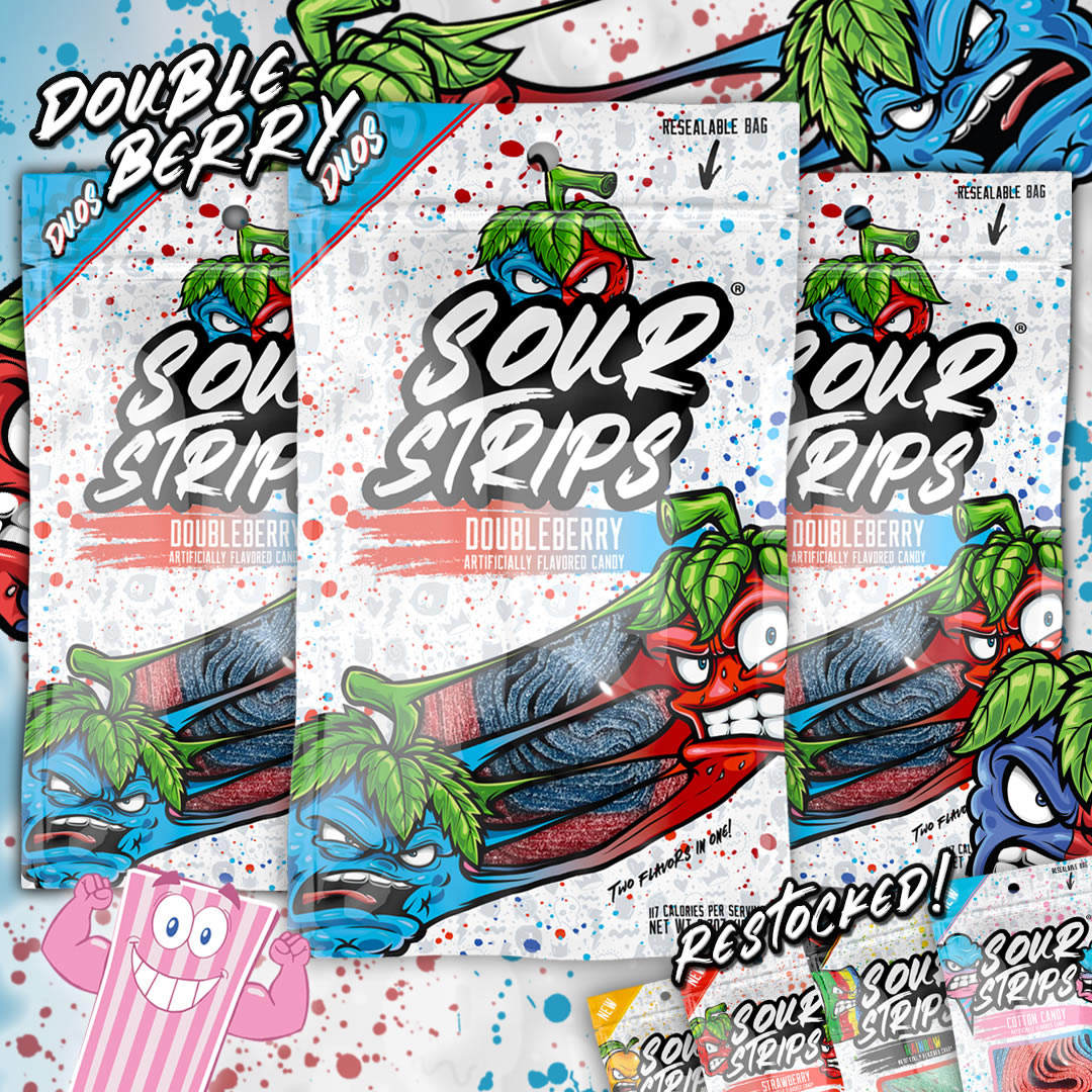 For the LOVE of (Sour) Candy... Sour Strips restocked for VDay! The