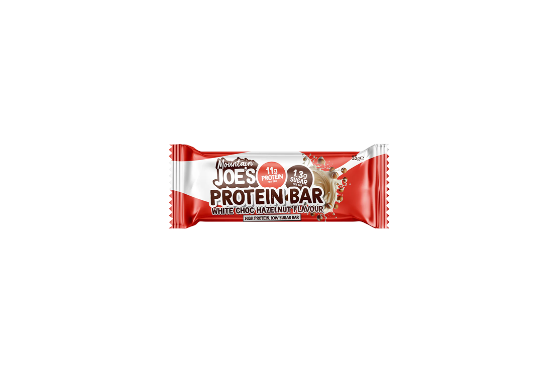 Mountain Joe's Mini Protein Bar - White Choc Hazelnut