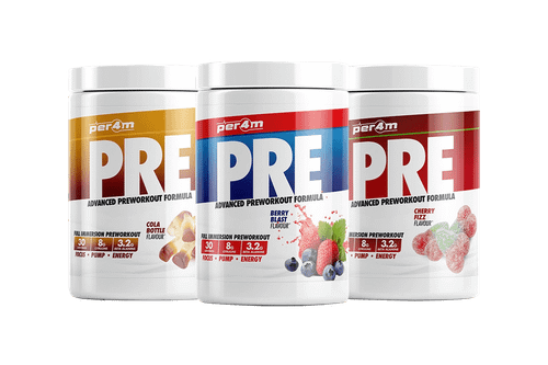 Per4m 'PRE' Advanced Pre-Workout Formula - 30 Servings (570g) - The ...