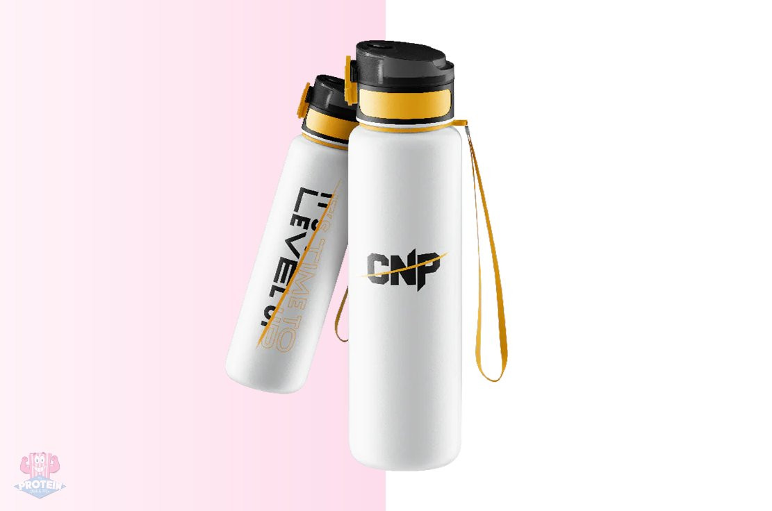 CNP 1 Litre Water Bottle - White