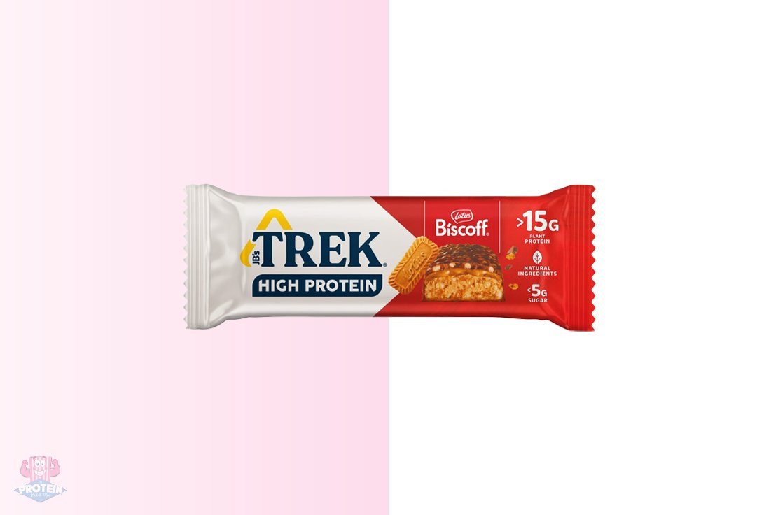 TREK High Protein Low Sugar Biscoff® Bar