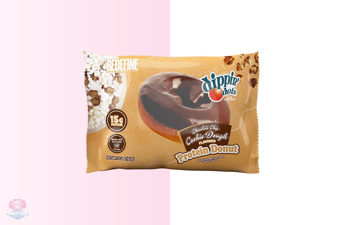 Redefine Protein Donut - 'Dippin Dots' Choc Chip Cookie Dough