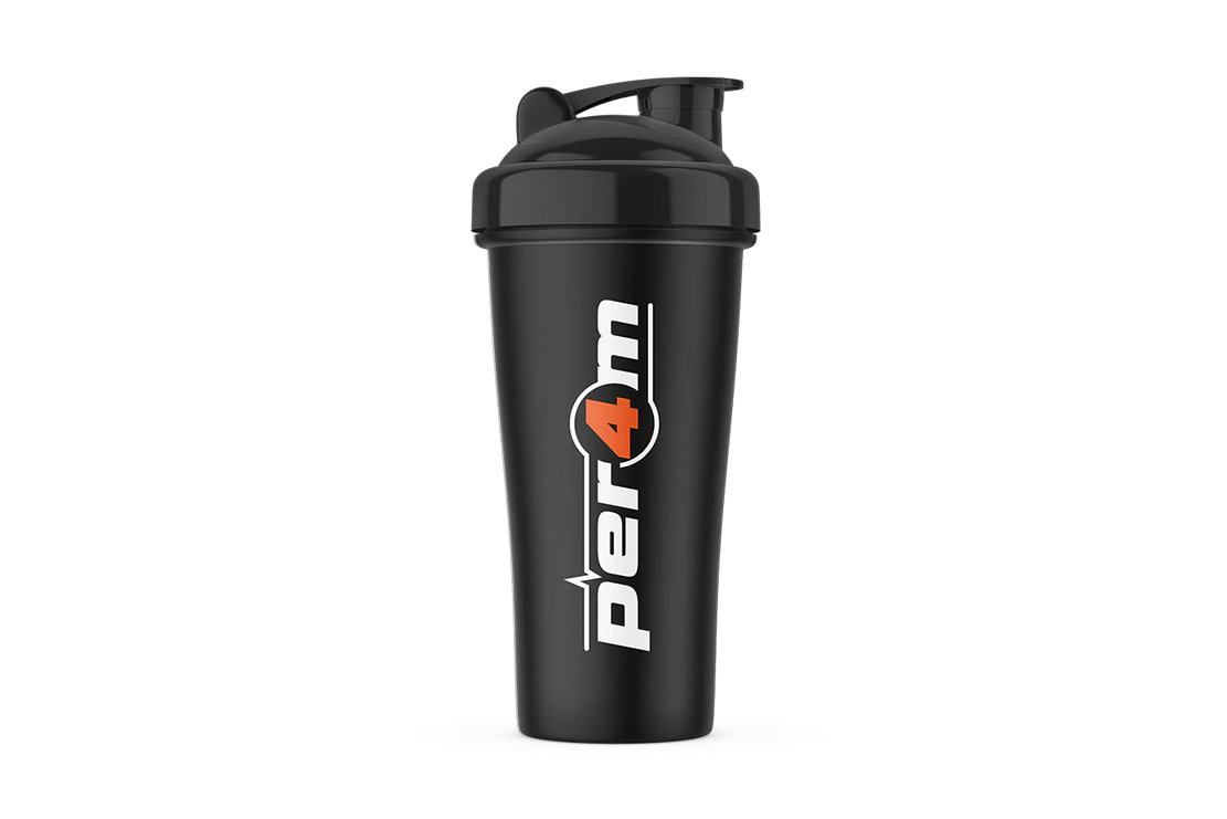Per4m Logo Shaker - Black (700ml)