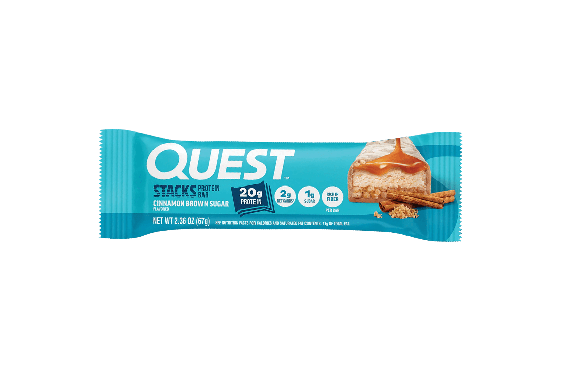 Quest Stacks Protein Bar - Cinnamon Brown Sugar