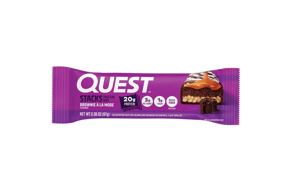 Quest Stacks Protein Bar - Brownie A La Mode