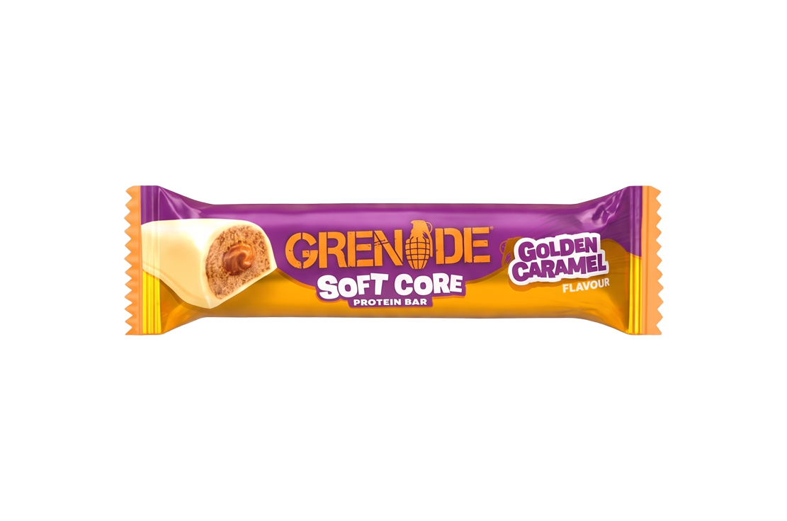 Grenade Soft-Core Protein Bar - Golden Caramel