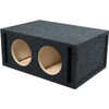 Atrend 8DQV | Dual 8 Inch Heavy-Duty Ported Vented Subwoofer Box