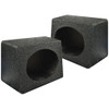 QBomb QBTW6X9 | 6x9 Inch Sealed Square Speaker Boxes (Pair)