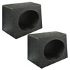 QBomb QBTW6X9 | 6x9 Inch Sealed Square Speaker Boxes (Pair)