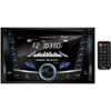 Power Acoustik PCD-52B | Double Din Multi-Media Head Unit Car Radio