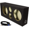QPower CH102S | Dual 8 Inch + Dual Super Tweeter Sealed Full Range Chuchero Box