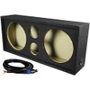 QPower CH103S | Empty Dual 10" & Dual Super Tweeter Sealed Full Range Chuchero Box