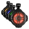 Power Acoustik MWT-80BL | 8 Inch 425W 2-Way Coaxial LED Marine Speakers | Black