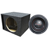 American Bass HAWK 10 Package | 10 Inch 3000W DVC 4 Ohm Subwoofer & QPower HD Ported Box