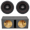 American Bass XD 12 Package | Dual 12 Inch 1000W DVC 2 Ohm Subwoofers & QPower HD Ported Box American Bass XD 12 Package | Dual 12 Inch 1000W DVC 2 Ohm Subwoofers & QPower HD Ported Box