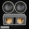 American Bass XR 10 Package | Dual 10" 2000W D4 Subwoofers & QPower HD Ported Box