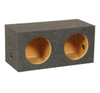 Massive Audio MMA 10 Package | Dual 10 Inch 1000W DVC 4 Ohm Subwoofers & QPower HD Sealed Box