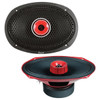 American Bass Godfather 6x9 MR + Horn | 6x9 Inch 280W 4 Ohm Pro Audio Speakers | GF69MRH (Pair)