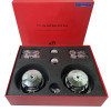 Massive Audio CARBON6 | 6.5 Inch 500W 4 Ohm 2-Way Component Speakers Kit
