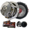 Massive Audio CARBON6 | 6.5 Inch 500W 4 Ohm 2-Way Component Speakers Kit