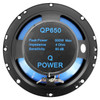 QPower QP650 | 6.5 Inch 500W Max 4 Ohm 2-Way Coaxial Speakers (Pair)