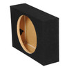 QPower BQSHALLOW12SINGLE | 12 Inch Sealed Shallow Slim Truck Subwoofer Box