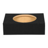 QPower BQSHALLOW12SINGLE | 12 Inch Sealed Shallow Slim Truck Subwoofer Box