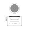DB Drive P4M 4SB | 4 Inch 250W 4 Ohm Sealed Back Midrange Speakers (Pair)