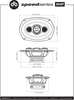 DB Drive S69P | 6x9 Inch 600W 4 Ohm 4-Way Coaxial Speakers (Pair)