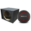 DB Drive SPW12D4 Package | 12 Inch 1250W Max DVC 4 Ohm Subwoofer & QPower HD Ported Box