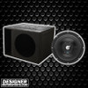 Planet Audio Big Bang 12 Package | 12" 2500W D4 Subwoofer & QBomb Kerf Ported Box