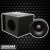 American Bass DX 10 Package | 10" 600W S4 Subwoofer & QBomb Kerf Ported Box