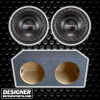 American Bass ELITE 12 Package | Dual 12" 2400W D4 Subwoofers & QPower Sealed Box
