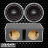 American Bass XD 10 Package | Dual 10" 900W D2 Subwoofers & QPower HD Ported Box