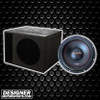 American Bass XO 12 Package | 12" 600W D4 Subwoofer QBomb Kerf Ported Box