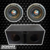 VFL Audio VFL 8 Package | Dual 8" 1600W D4 Subwoofers & QBomb Ported Box THUMBNAIL PHOTO FOR DESIGNER MOTORSPORTS AD